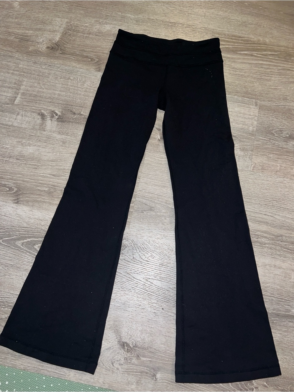 Lululemon Vintage Black Flare Yoga Pants Size 4